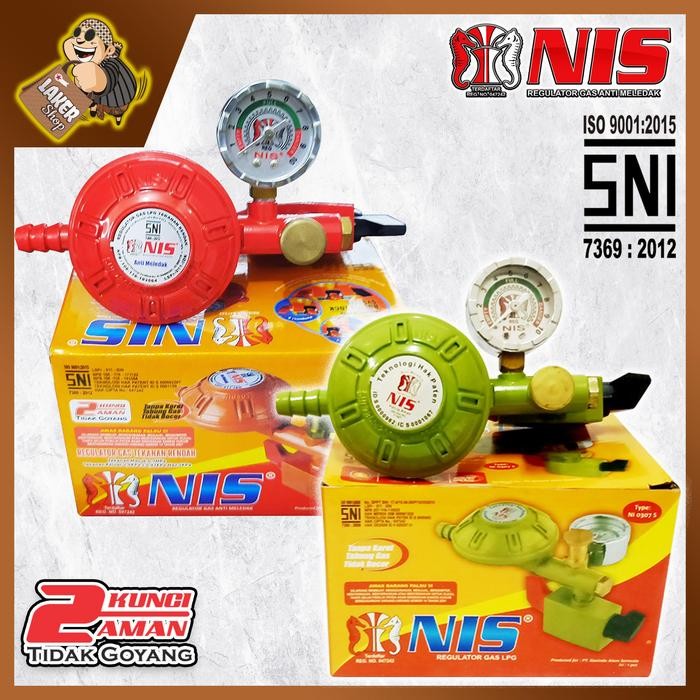 TERLARIS NIS REGULATOR ROBOT RELEASE GAS (NI 0307 S) - TEKANAN RENDAH
