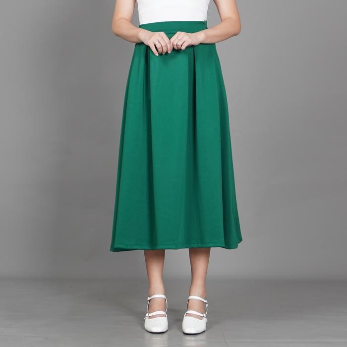 Okechuku Rebeca Rok Hijau Natal Outfit Natal Rok Natal Kostum Natal