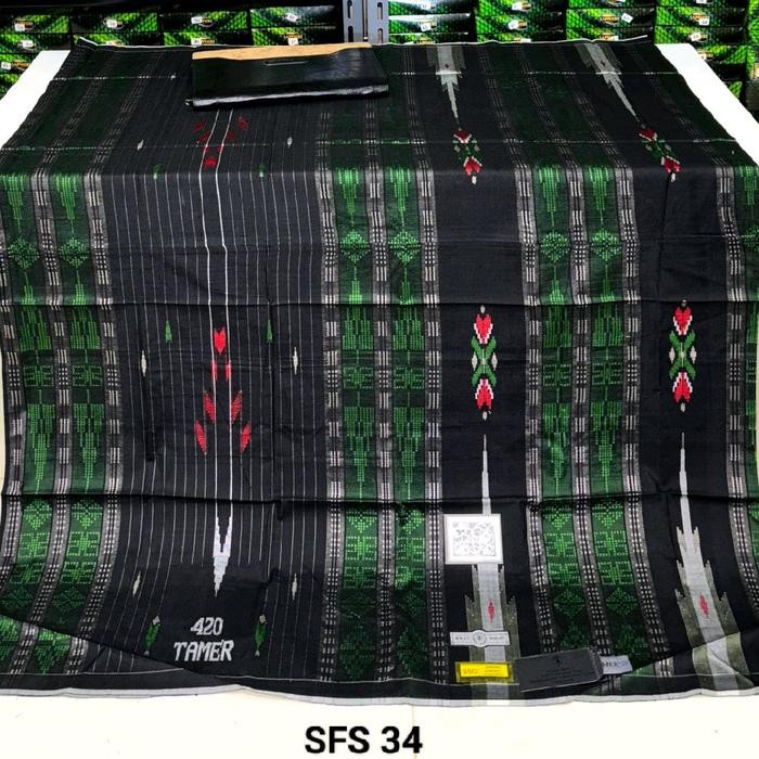 Sarung Tamer Sutra Motif Sge 420 Original Tenun Dewasa Muslim Terlaris