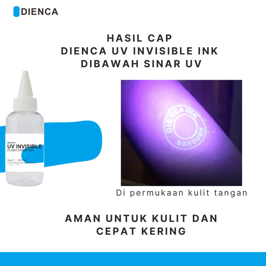 

Dienca Tinta UV Invisible 30ml