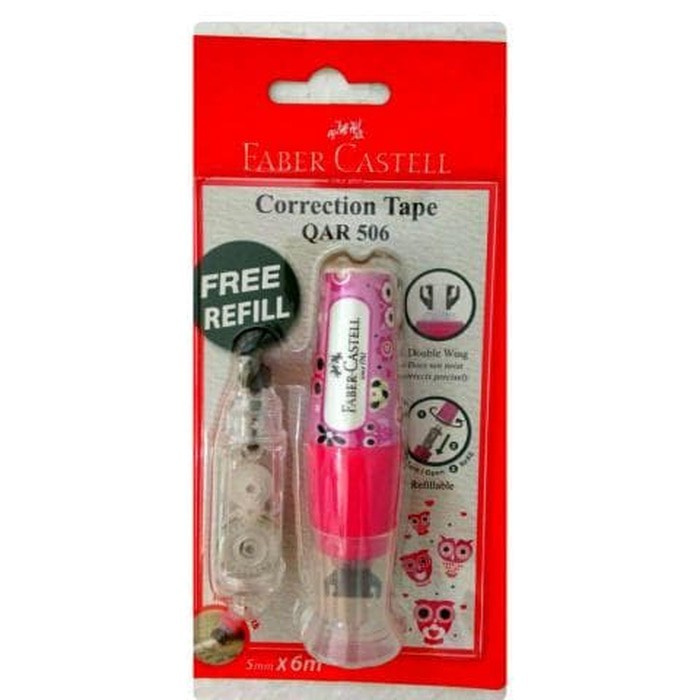 

Correction Tape Faber Castell QAR506