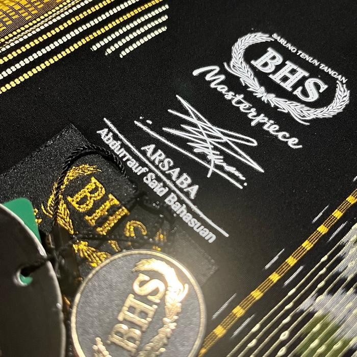Bhs Masterpiece Grade Gold Black Series 100% Original Bhs Sarung Muslim Mewah Terlaris