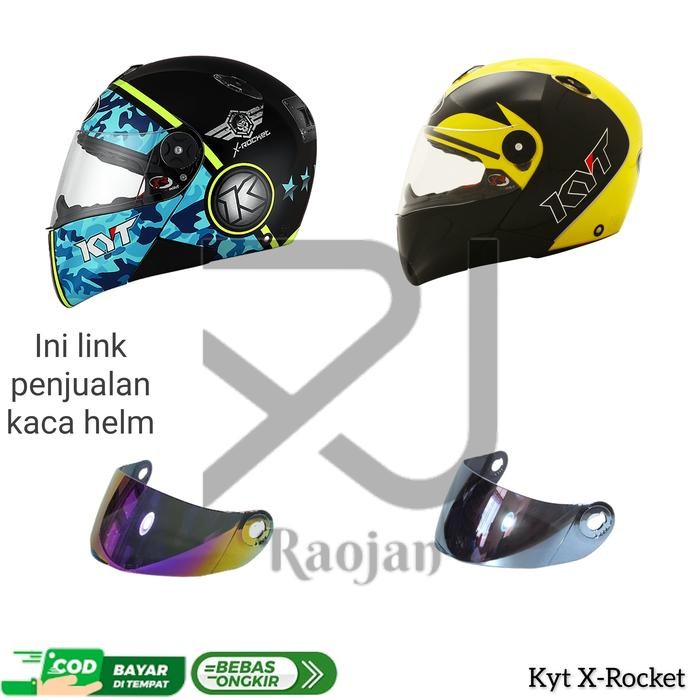Kaca helm Kyt X Rocket Visor helm Kyt X Rocket