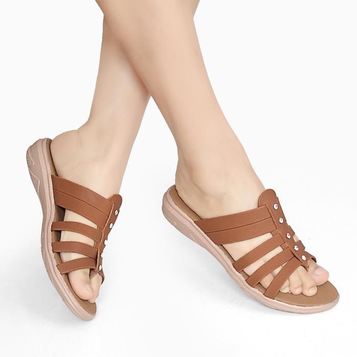 JTTOP" SANDAL JEPIT WANITA TERBARU SELOP SLOP SENDAL PEREMPUAN CEWEK CEWE IBU-IBU2 CASUAL KEKINIAN