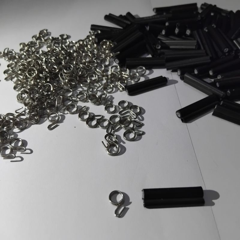 KLEM PLUS RING 8 JERAT RACIK GANTUNG RUAK RUAK ISI 100 PCS