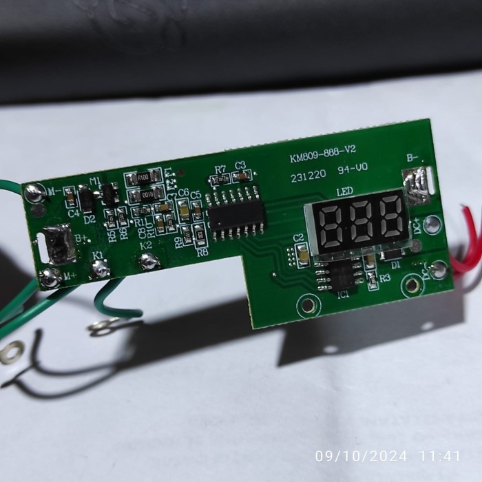 MODUL KEMEI KM 809A MESIN CUKUR RAMBUT CLIPPER KM809A ORIGINAL