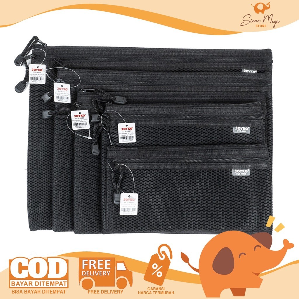 

Joyko Document Bag DCB-49(A4, B4, A5, B5, Bill) / Map Tas Dokumen Murah Berkualitas