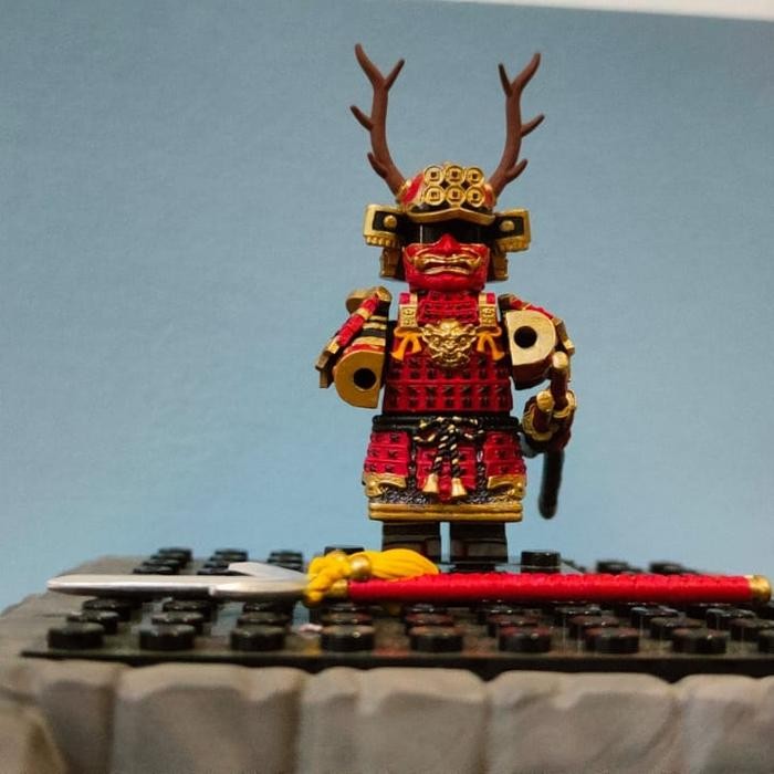 ..... Brick Minifigure Sanada Yukimura - Samurai