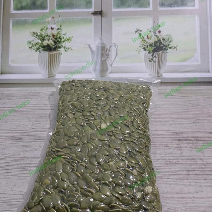 

Pumpkin Seeds / Kuaji Biji Labu / Pepita 1 Kg Promo