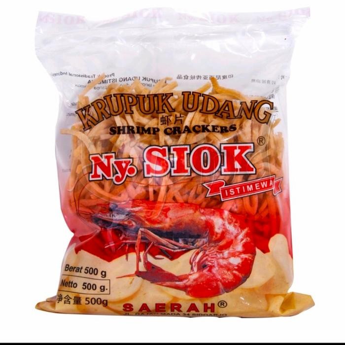 

Krupuk Udang Ny Siok Stik 500Gr Terlaris