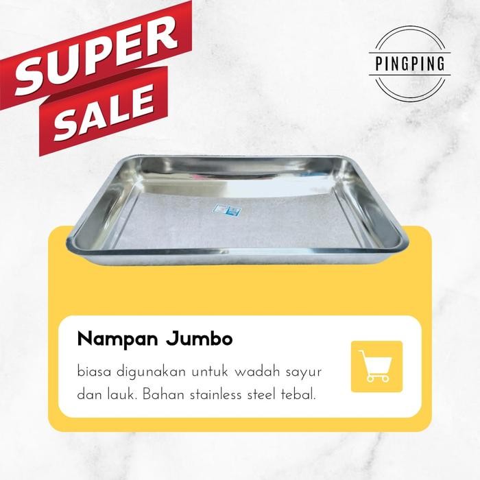 PINGPING - NAMPAN STAINLEES JUMBO / NAMPAN STAINLESS BESAR