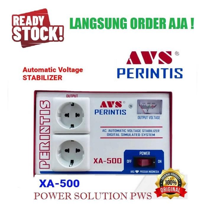 Stabilizer Avs Perintis Xa-500, Stabilizer Perintis 500Watt