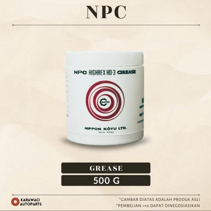 Npc Highrex Hd-3 Grease 500Gr