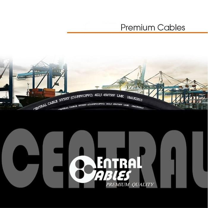 SNI Central Kabel Listrik NYYHY 3x4 NYYHY 3 x 4 Fleksibel Meteran