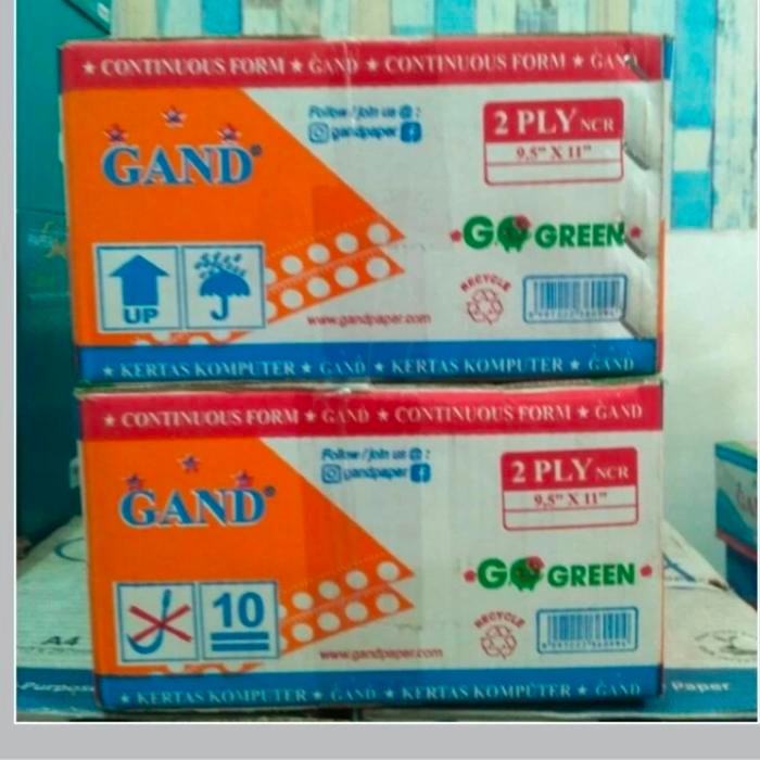 

kertas continuous form 2 ply 9.5 x 11 warna promo murah