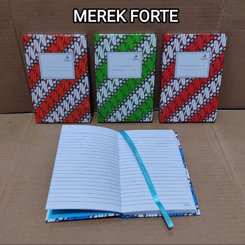 

1 Pak Buku Oktavo 100 Lembar Isi 5 Pcs FORTE ( Buku Kecil 16 x 11 Cm )