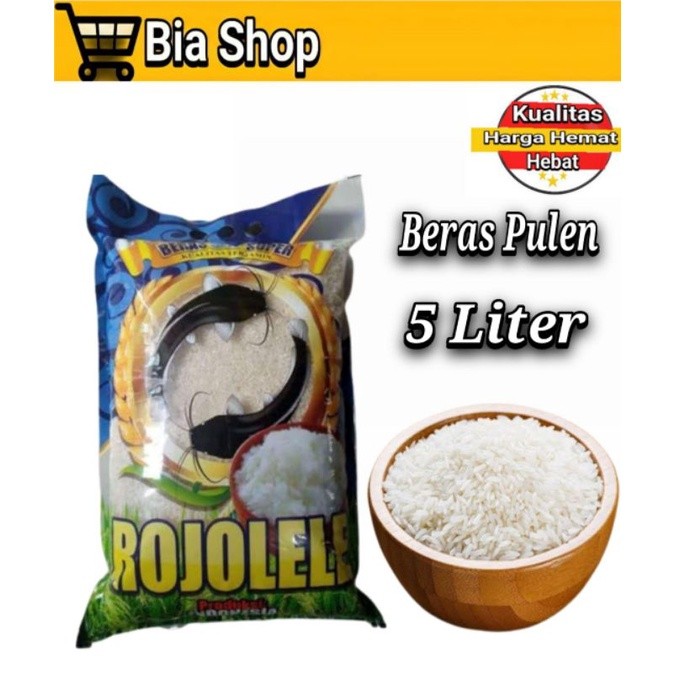

Beras MEDIUM SUPER 5 Liter Khusus pengiriman OJOL