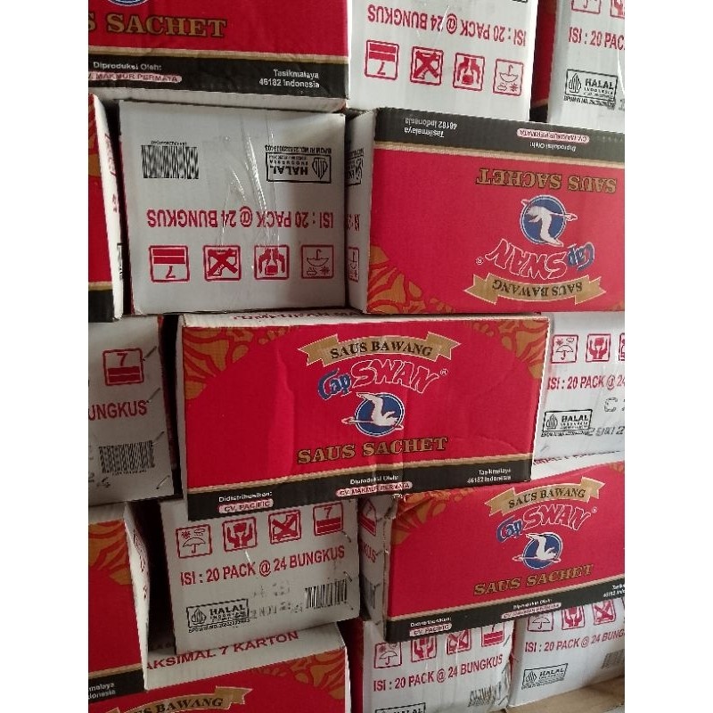 

Saos Swan Sachet Fried Chicken Dimsum pedas 1 Dus/ 480pcs