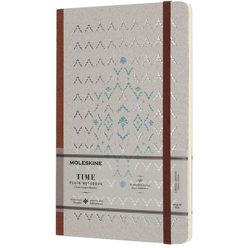 

Moleskine Time Notebook Brown Limited Edition - Plain Notebook 774