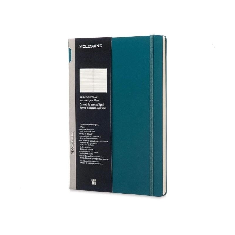 

Moleskine Ruled Workbook Turquoise 774