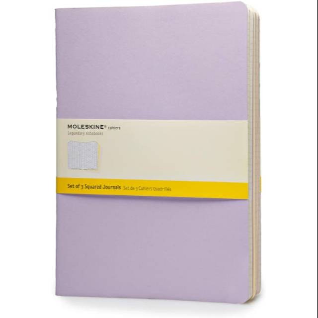 

Moleskine Cahiers Collection Squared Journals (isi 3pcs) 774