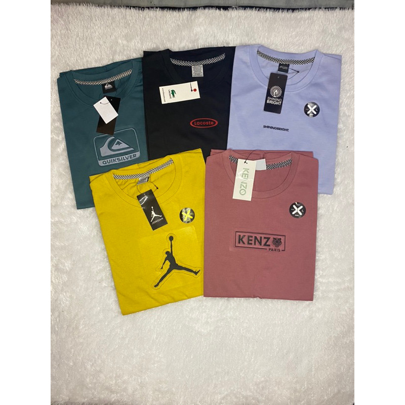 Kaos Pria Thsirt Kerah Unisex Terbaru 2025 Pakaian Atasan Tsirt Dewasa Hadiah Kado Baju Oversize Jum