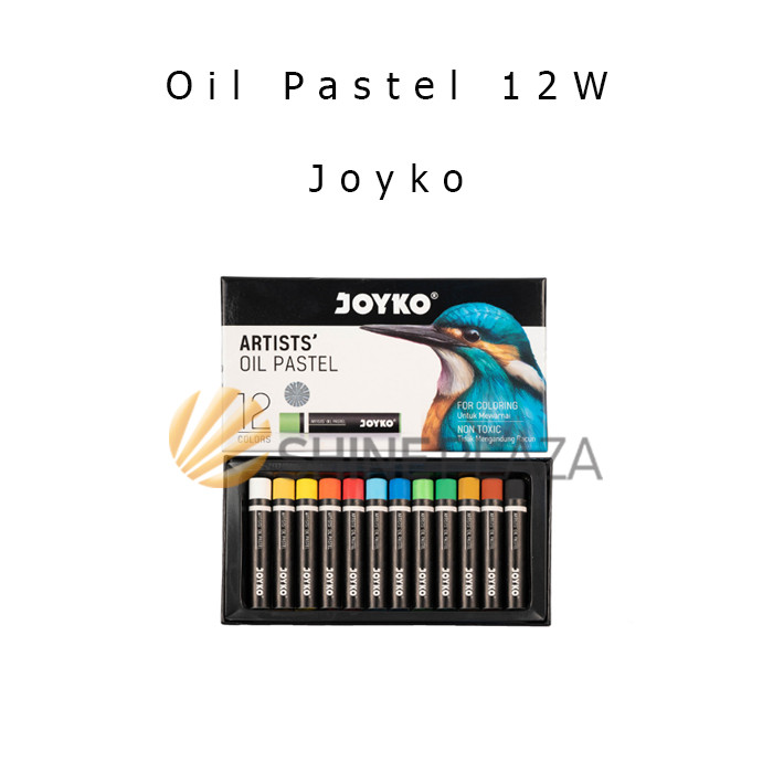 

Crayon Artists Oil Pastel Krayon Minyak Joyko OP-12ART 12 Warna Colors