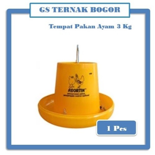 Tempat Pakan Ayam 3 kg Medion