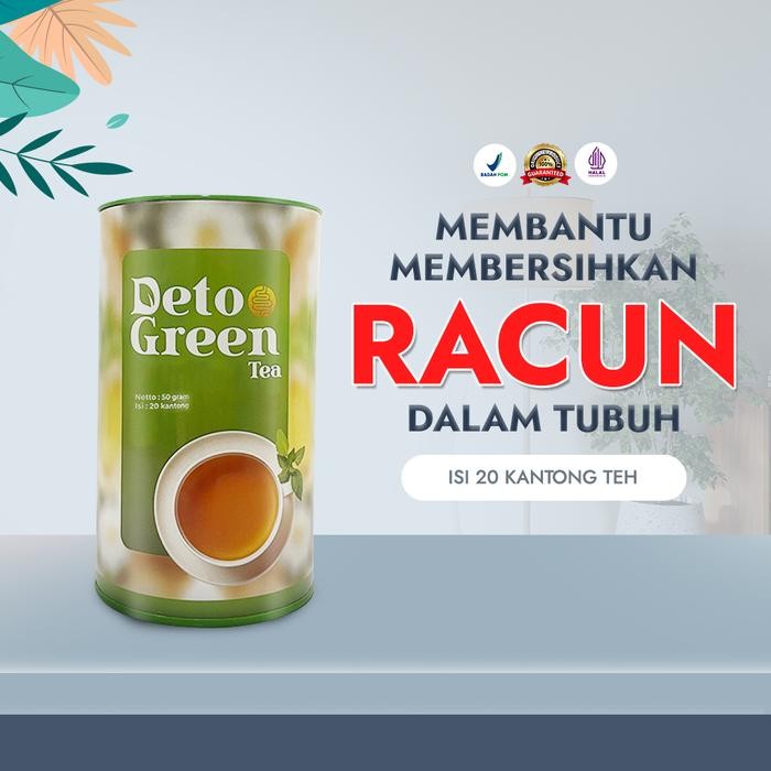 

Detogreen Tea Herbal - Bantu Lancarkan Pencernaan - Isi 20 Kantong (GMV)