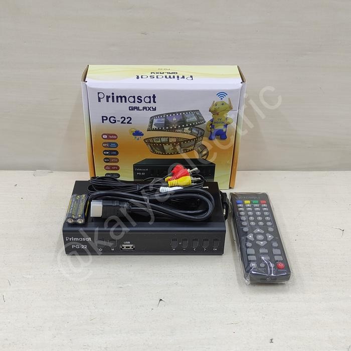 SET TOP BOX STB PRIMASAT GALAXY PG-22 RECEIVER TV DIGITAL