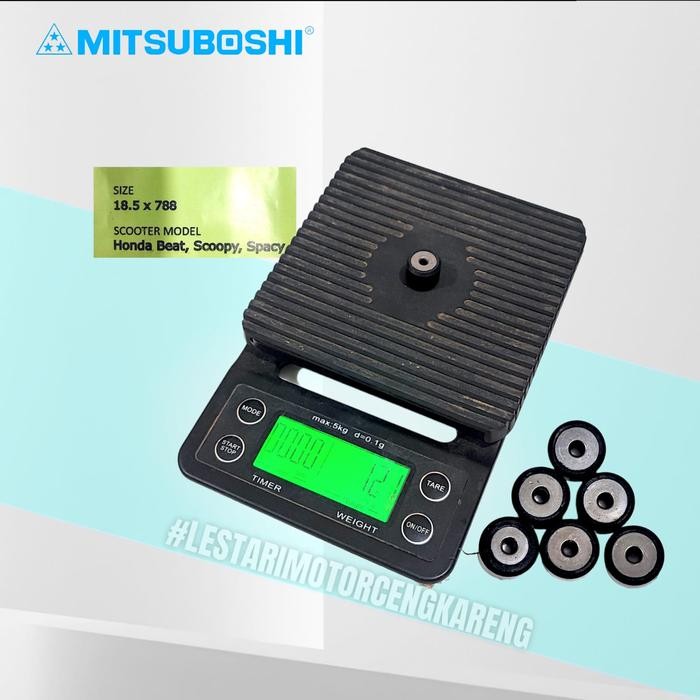 SALE VANBELT V-BELT BEAT KARBU SCOOPY KARBU SPACY KARBU KOMPLIT MITSUBOSHI