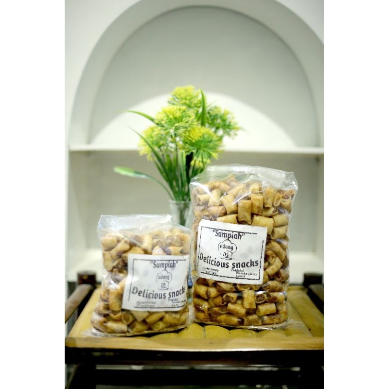 

WHYN!! (GRATIS ONGKIR) CEMILAN SUMPIA UDANG ASLI MURAH 1000Gram [COD]