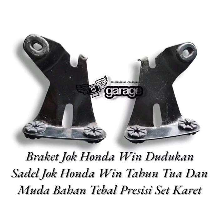 PREMIUM Braket Jok Honda Win Dudukan Sadel Jok Honda Win Tahun Tua Dan Muda Bahan Tebal Presisi Set