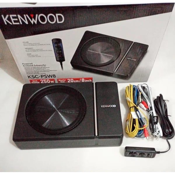 PREMIUM Subwoofer Kolong Kenwood KSC-PSW8 - Dinasti Audio
