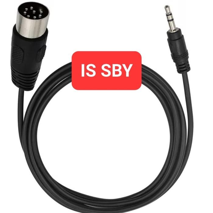 PREMIUM Kabel aux 3.5mm to 8 pin alpine audio mobil 150cm