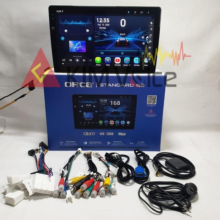 Head Unit Android Orca 10 inch OEM Freed Soket pnp