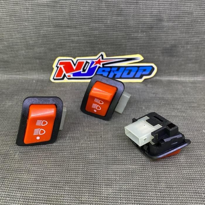 PREMIUM Saklar on/off lampu honda beat esp/fi/deluxe scoopy vario saklar matiin lampu hnd 3 soket.