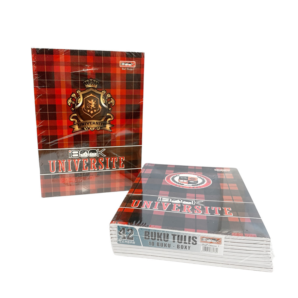 

Buku Tulis Boxy 42 Lembar Ibook - Buku Tulis Sekolah Ukuran BigBoss (1 Pak Isi 10 Lembar)