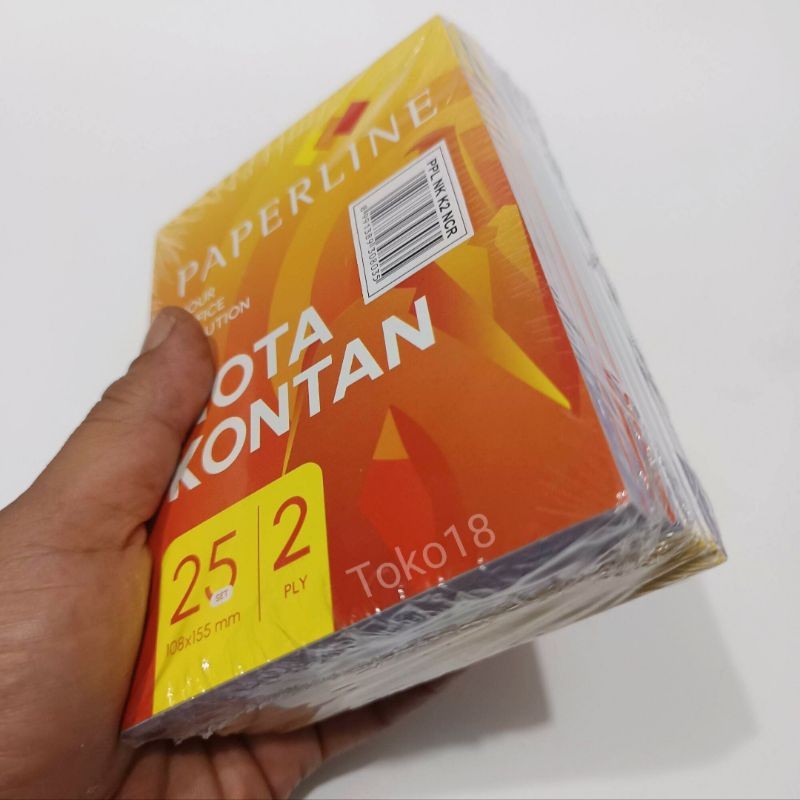 

1 Pak Nota 2 Ply Kecil Paperline & Forte(Isi 10 Buku)