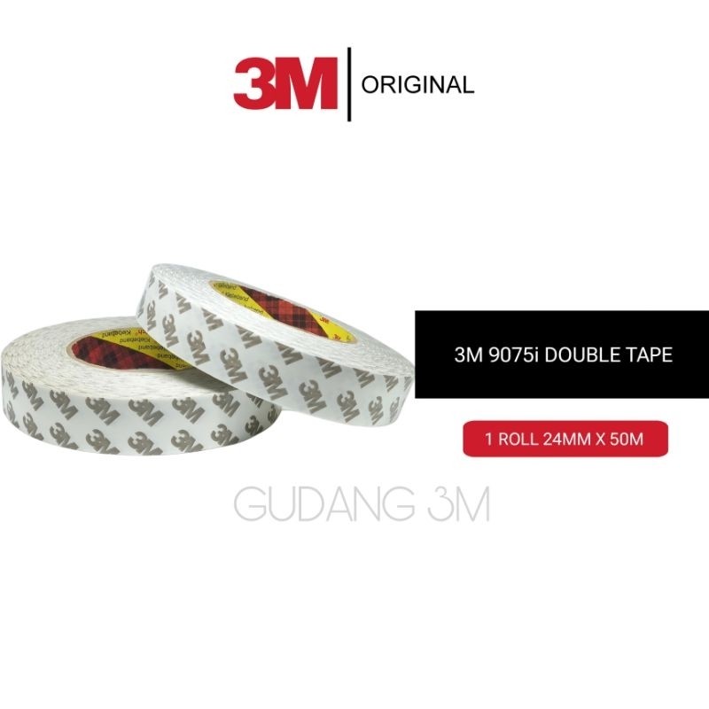 

9075i/7385C DOUBLE TAPE 3M ABU-ABU 24mm x 50M ORIGINAL