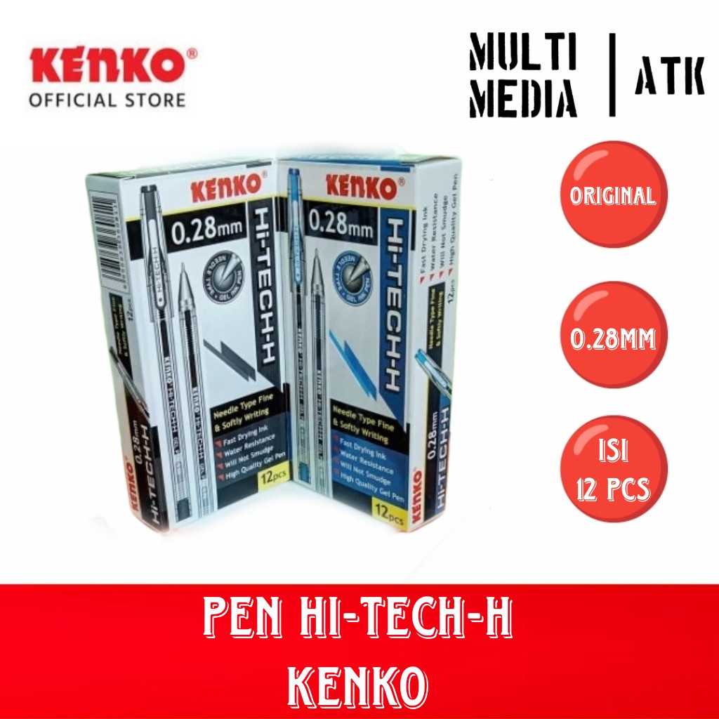 

PULPEN HITECH KENKO/ PEN HI-TECH H KENKO 0.28mm WE!!!