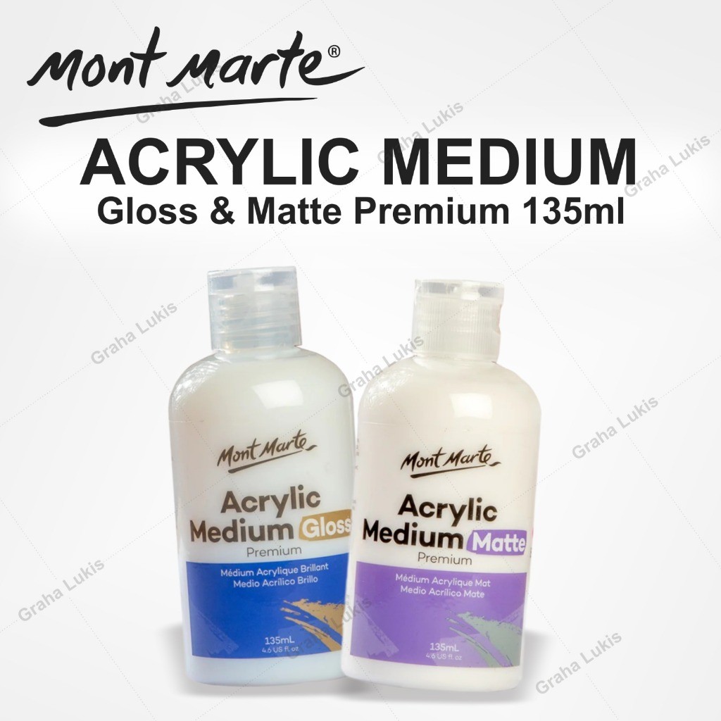 

Mont Marte Acrylic Medium 135ml WE!!