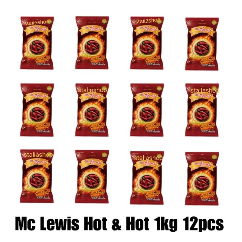 

Mc Lewis Hot n Hot 900gr 1dus isi 12pcs