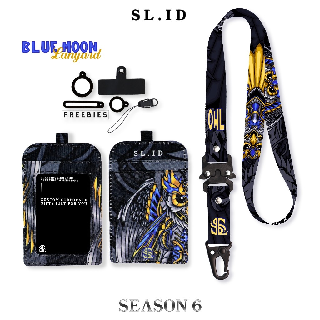 

SL.ID Lanyard Id card Holder Printing - Bluemoon WE!!!