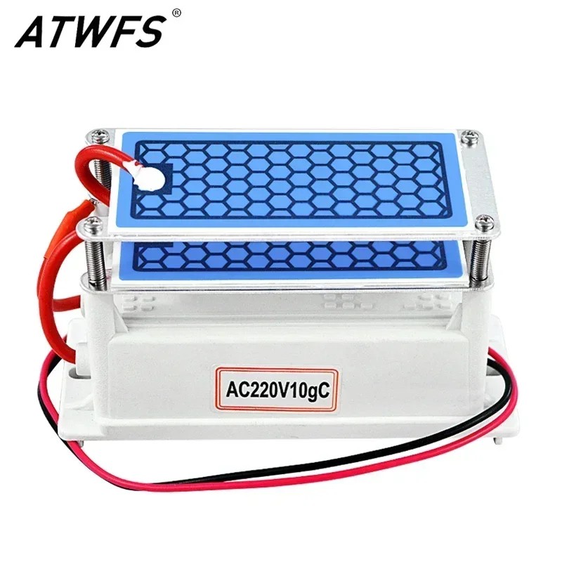 Terlaris ATWFS Ozone Generator 220v 10g home Air Purifier Ozonizador Ozonator Cleaner Mini Ozon Gen