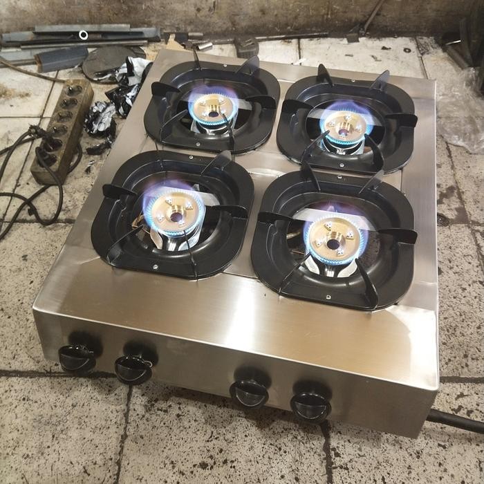 Kompor Gas 4 Tungku Low Pressure