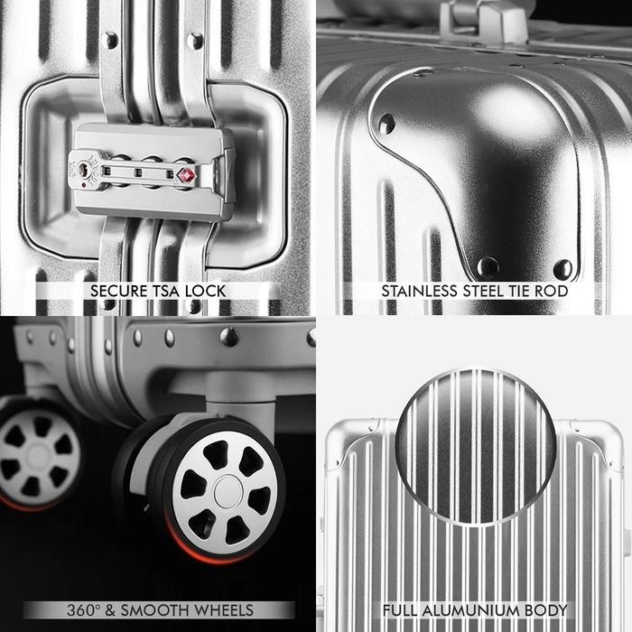 20"-28" KOPER ROAMING KOPER FULL ALUMINIUM KOPER ANTI PECAH MURAH B002