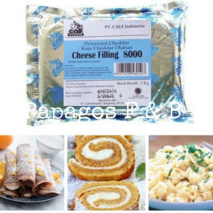 

CALF CHEESE FILLING 7000 / 8000 SAUS KEJU KUNING / KEJU ISIAN ROTI