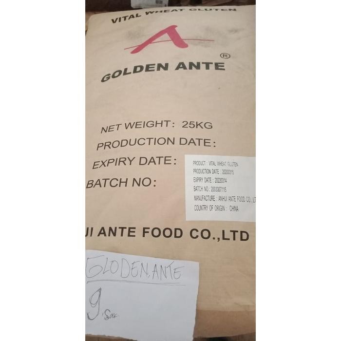 

SALE !!! TEPUNG VITAL WHEAT GLUTEN ANHUI GOLDEN ANTE 25KG READYY
