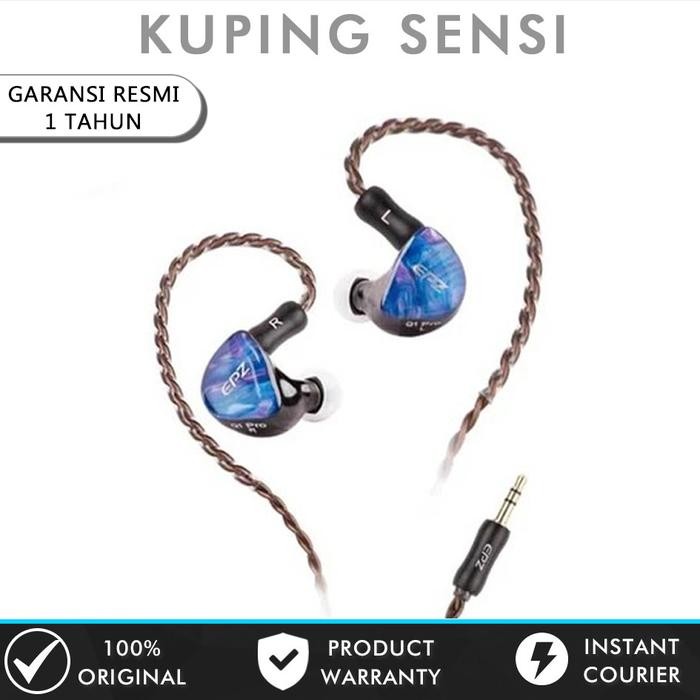 EPZ Q1 Pro Earphone Wired HIFI Bass Dynac Driver In Ear Earphone